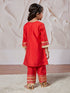 Girl's' Kurta Set With Dupatta